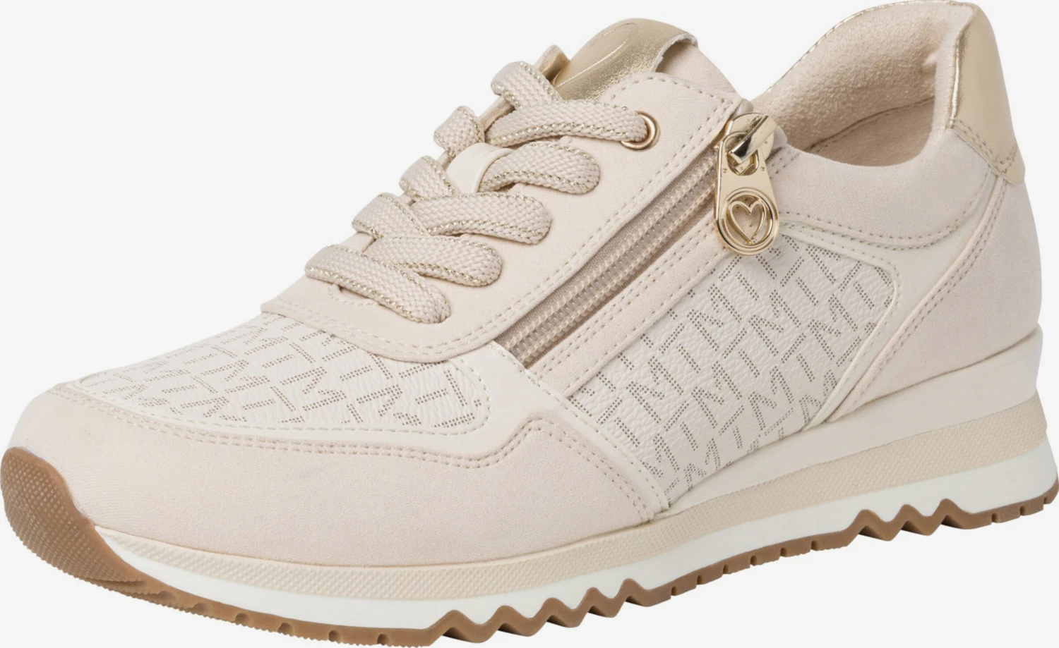 Marco Tozzi Casual Sneakers Sneakers Laag Dames Nude 1 Marco Tozzi Casual Sneakers Sneakers Laag Dames Nude