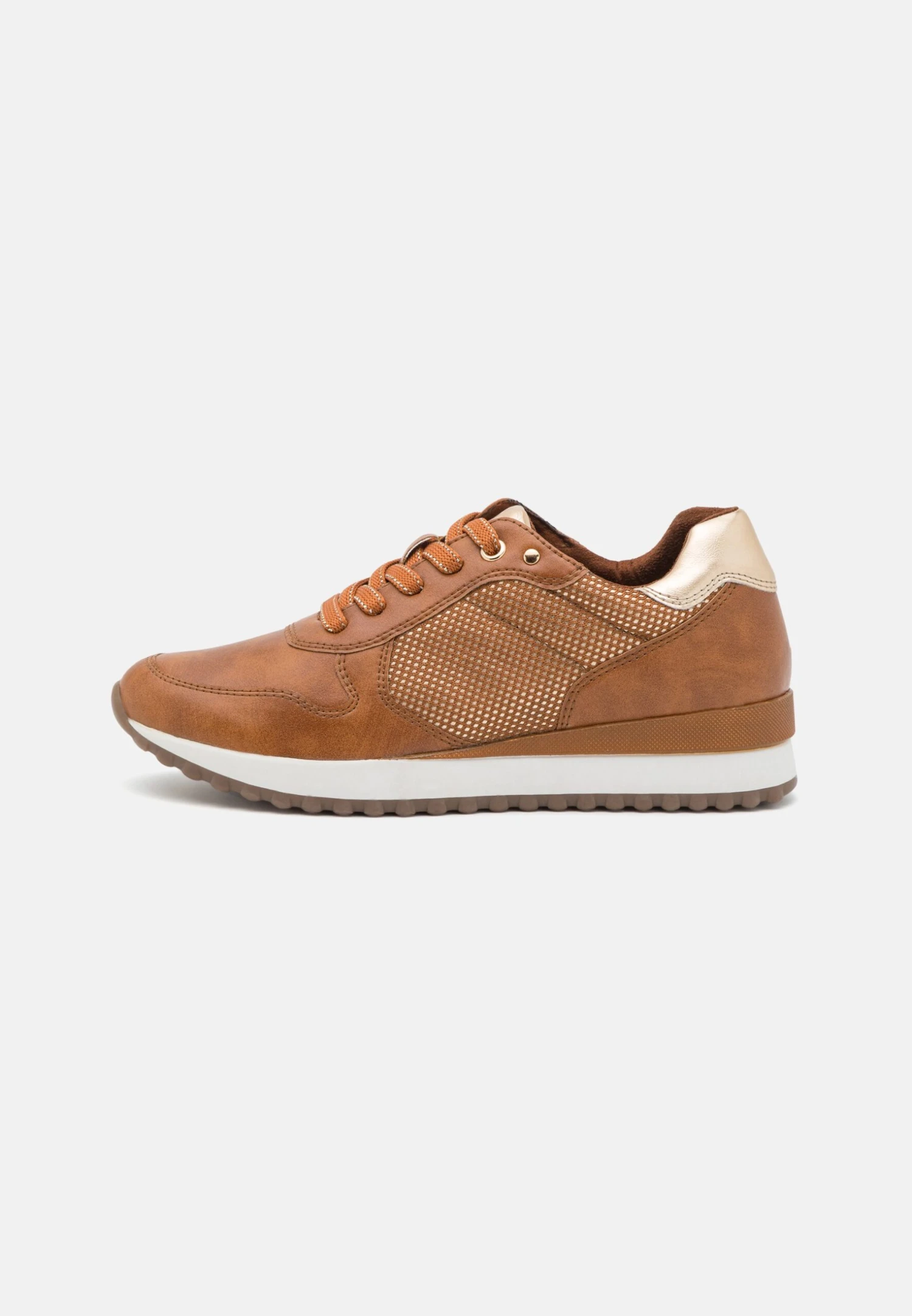 Marco Tozzi Sneakers Laag - Cognac Comb 2 Marco Tozzi Sneakers Laag - Cognac Comb - Afbeelding 2