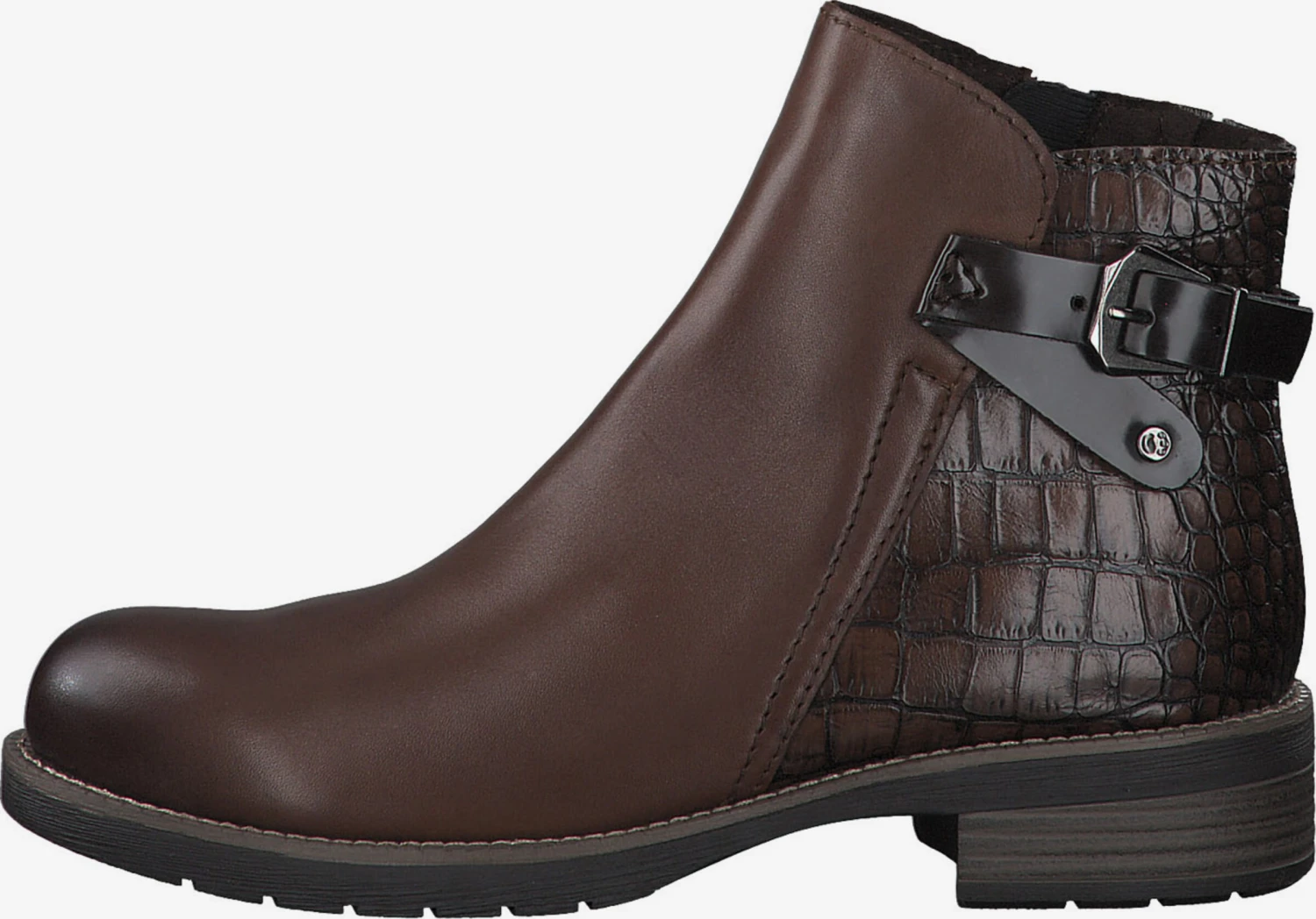 Marco Tozzi Overige Enkellaarsjes Enkellaarsje Dames Bruin / Donkerbruin 10 Marco Tozzi Overige Enkellaarsjes Enkellaarsje Dames Bruin / Donkerbruin - Afbeelding 10