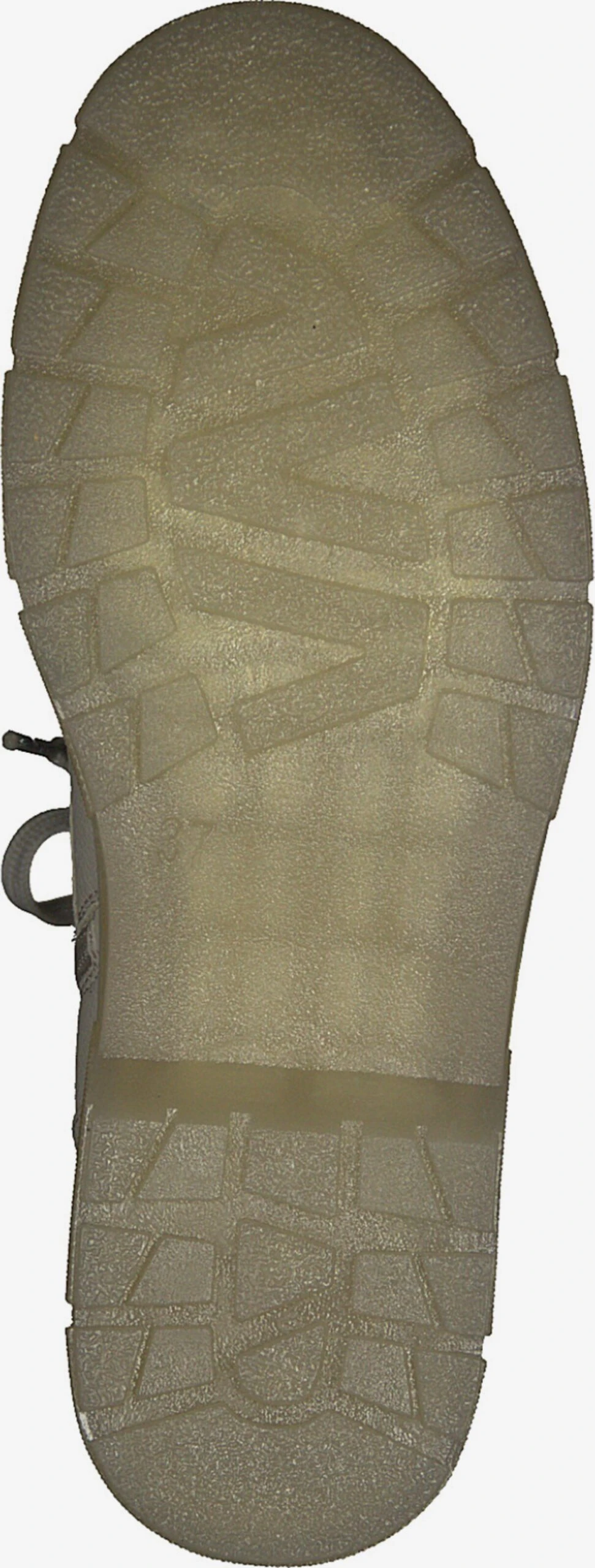 Marco Tozzi Enkellaarsjes Veterlaarsjes Dames Crème 4 Marco Tozzi Enkellaarsjes Veterlaarsjes Dames Crème - Afbeelding 4