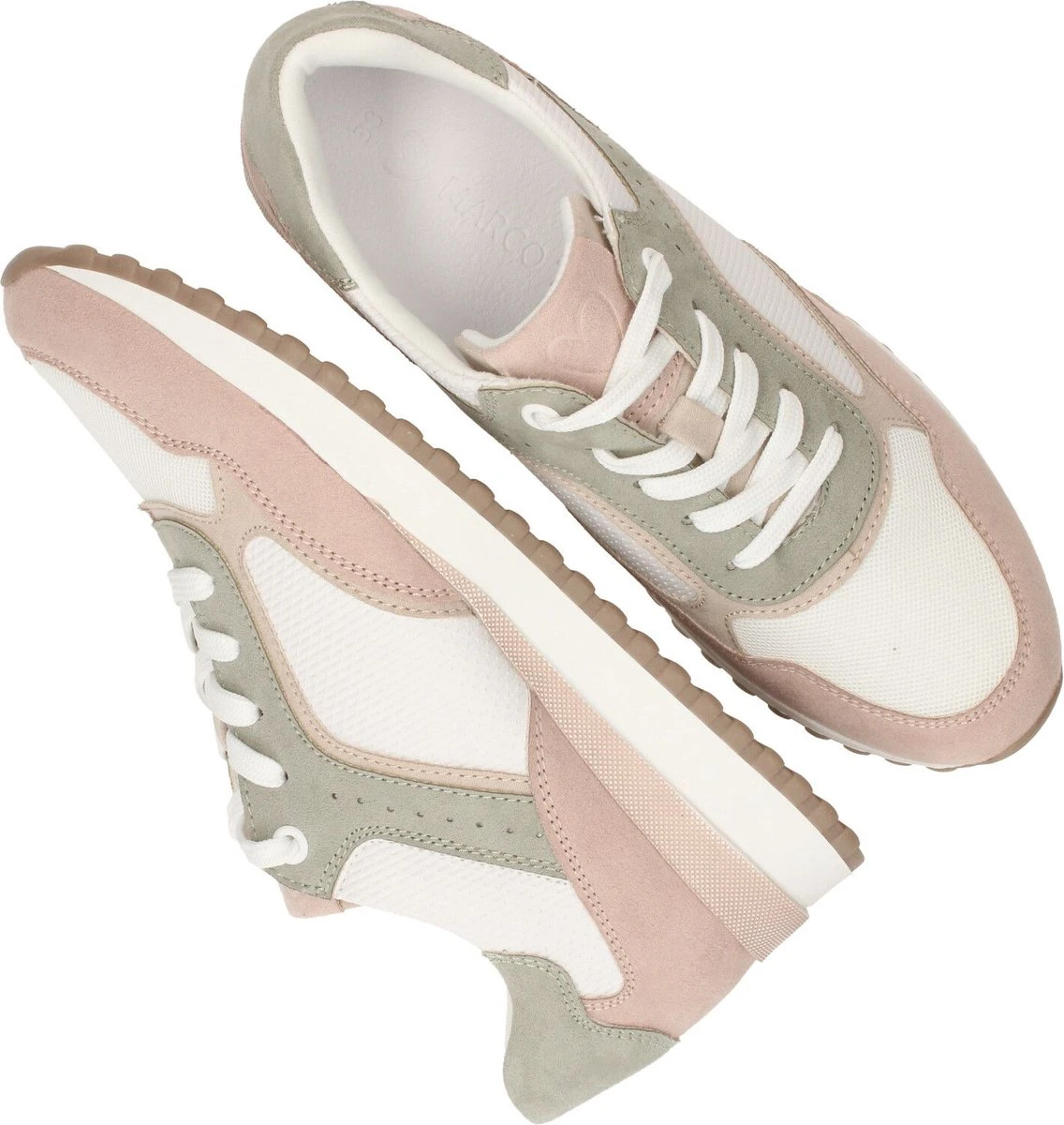 Marco Tozzi Marco Tozzi Sneakers Wit Textiel - Maat 40 7 Marco Tozzi Marco Tozzi Sneakers Wit Textiel - Maat 40 - Afbeelding 7