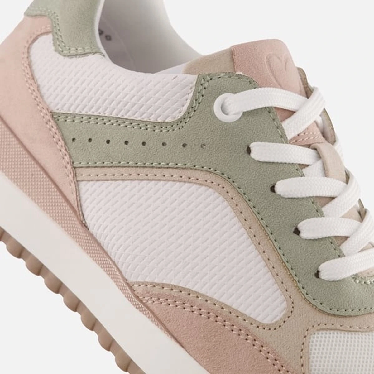 Marco Tozzi Marco Tozzi Sneakers Wit Textiel - Maat 40 5 Marco Tozzi Marco Tozzi Sneakers Wit Textiel - Maat 40 - Afbeelding 5