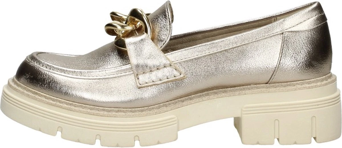 Marco Tozzi Marco Tozzi Instappers Zilver Synthetisch - Maat 39 2 Marco Tozzi Marco Tozzi Instappers Zilver Synthetisch - Maat 39 - Afbeelding 2