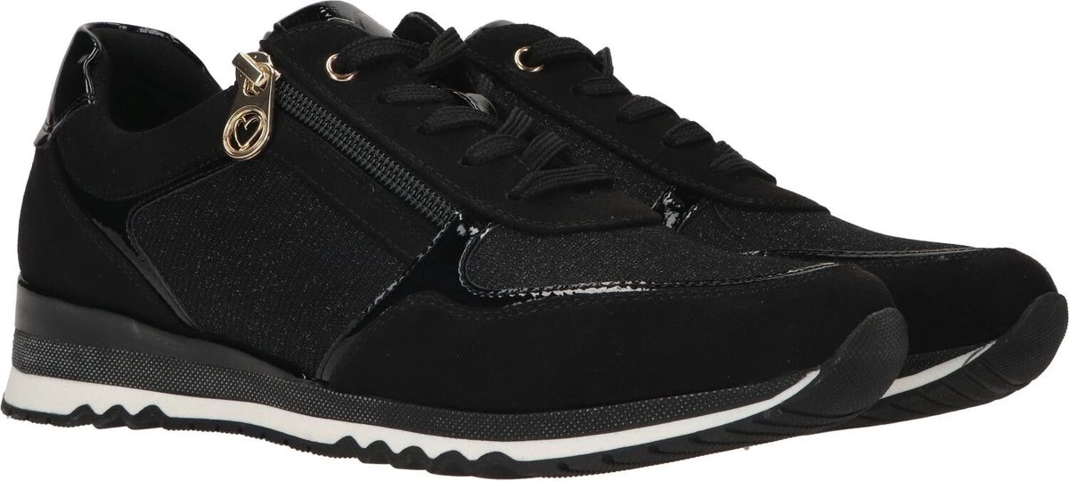 Marco Tozzi Marco Tozzi Sneakers Zwart Textiel - Maat 39 13 Marco Tozzi Marco Tozzi Sneakers Zwart Textiel - Maat 39 - Afbeelding 13