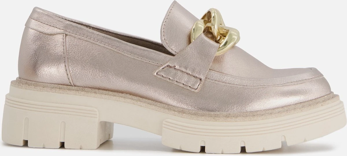 Marco Tozzi Marco Tozzi Instappers Zilver Synthetisch - Maat 39 1 Marco Tozzi Marco Tozzi Instappers Zilver Synthetisch - Maat 39