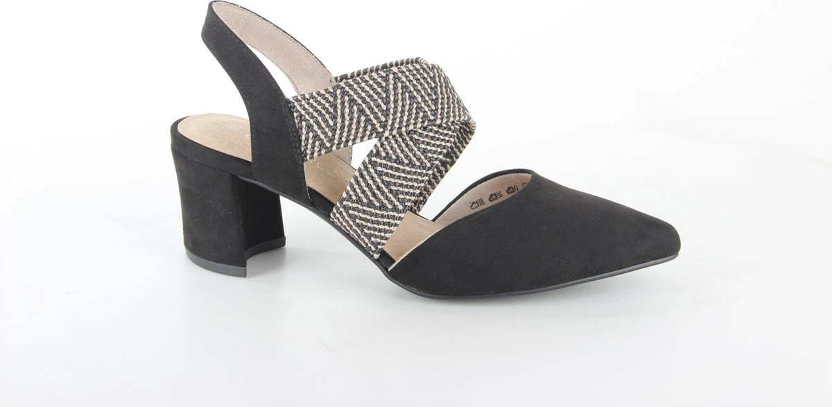 Marco Tozzi Dames Pump - Zwart - Maat 38 1 Marco Tozzi Dames Pump - Zwart - Maat 38