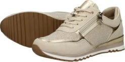 Marco Tozzi Sneaker Dames - Beige Multi - Maat 38 -Clothing store 1200x591 1
