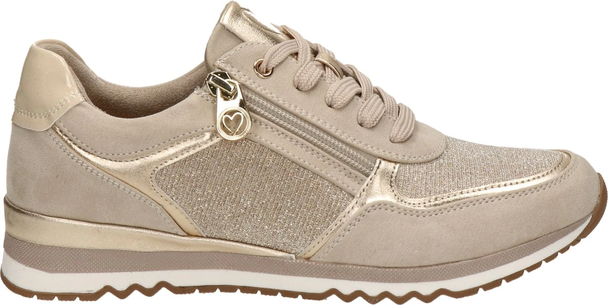 Marco Tozzi Sneaker Dames - Beige Multi - Maat 41 13 Marco Tozzi Sneaker Dames - Beige Multi - Maat 41 - Afbeelding 13