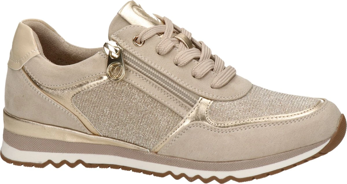Marco Tozzi Sneaker Dames - Beige Multi - Maat 41 14 Marco Tozzi Sneaker Dames - Beige Multi - Maat 41 - Afbeelding 14