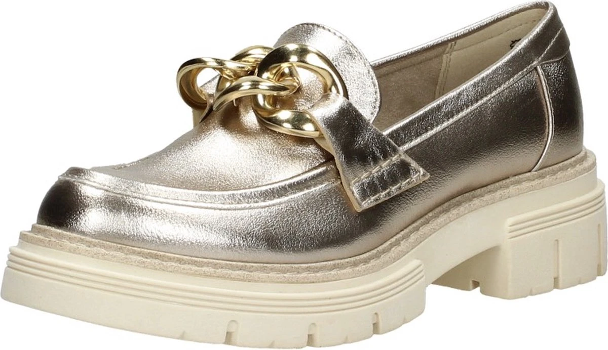 Marco Tozzi Marco Tozzi Instappers Zilver Synthetisch - Maat 39 3 Marco Tozzi Marco Tozzi Instappers Zilver Synthetisch - Maat 39 - Afbeelding 3