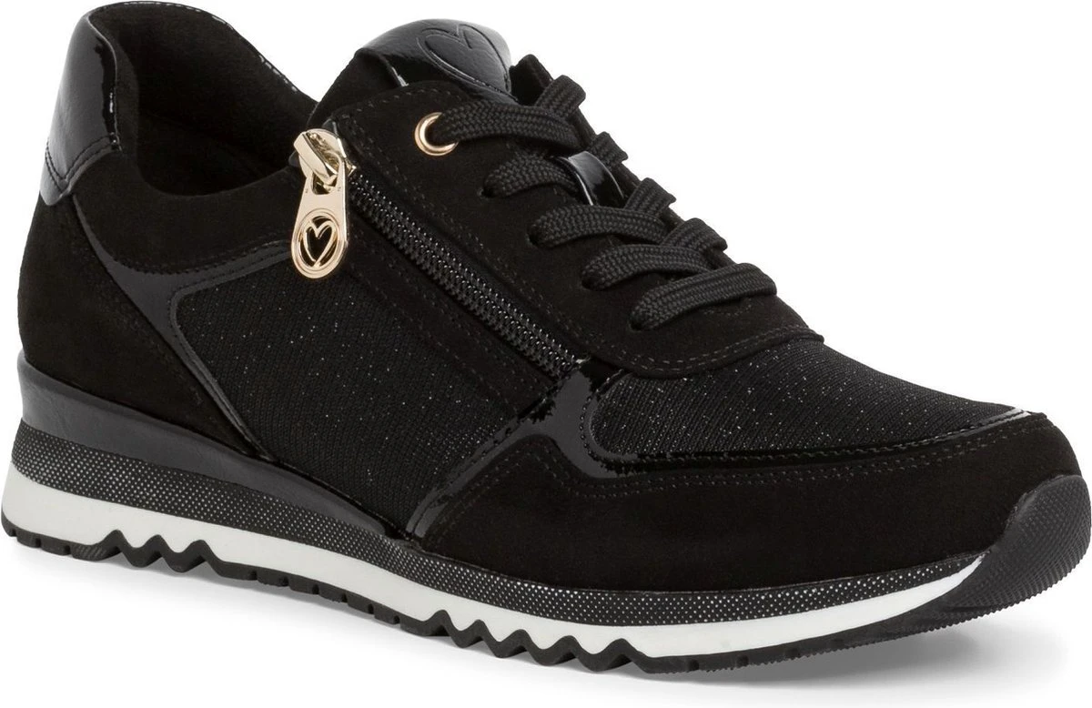 Marco Tozzi Marco Tozzi Sneakers Zwart Textiel - Maat 39 2 Marco Tozzi Marco Tozzi Sneakers Zwart Textiel - Maat 39 - Afbeelding 2