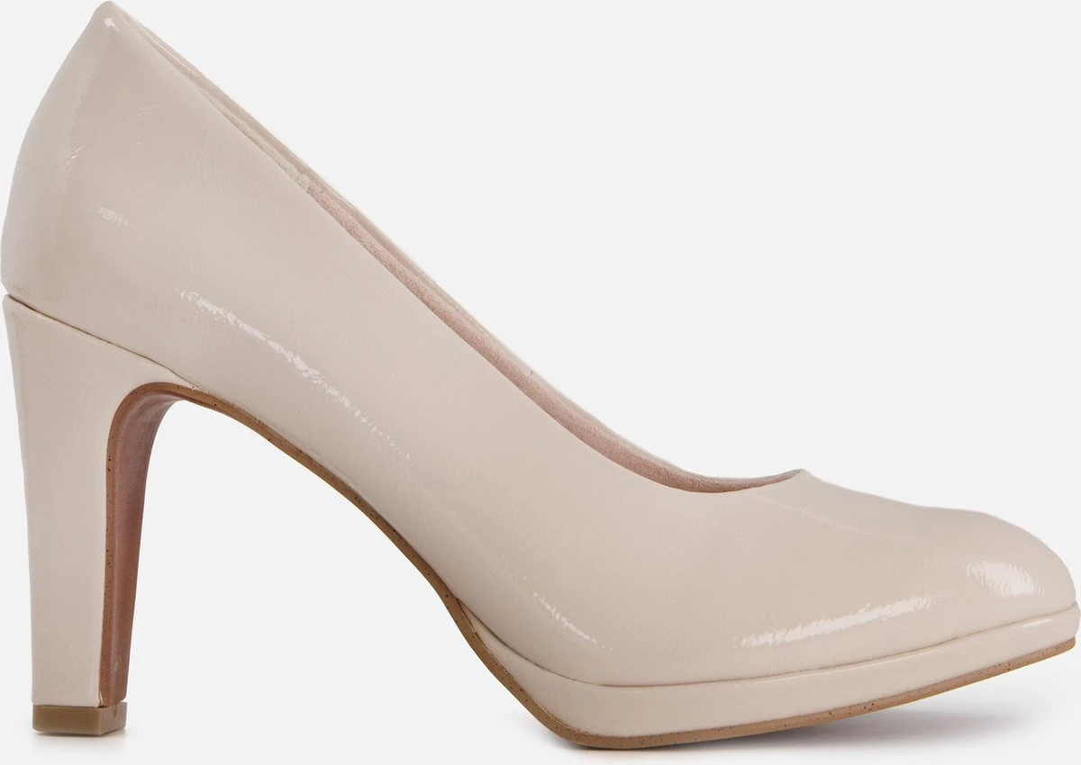 Marco Tozzi Marco Tozzi Pumps Beige Synthetisch - Maat 42 1 Marco Tozzi Marco Tozzi Pumps Beige Synthetisch - Maat 42