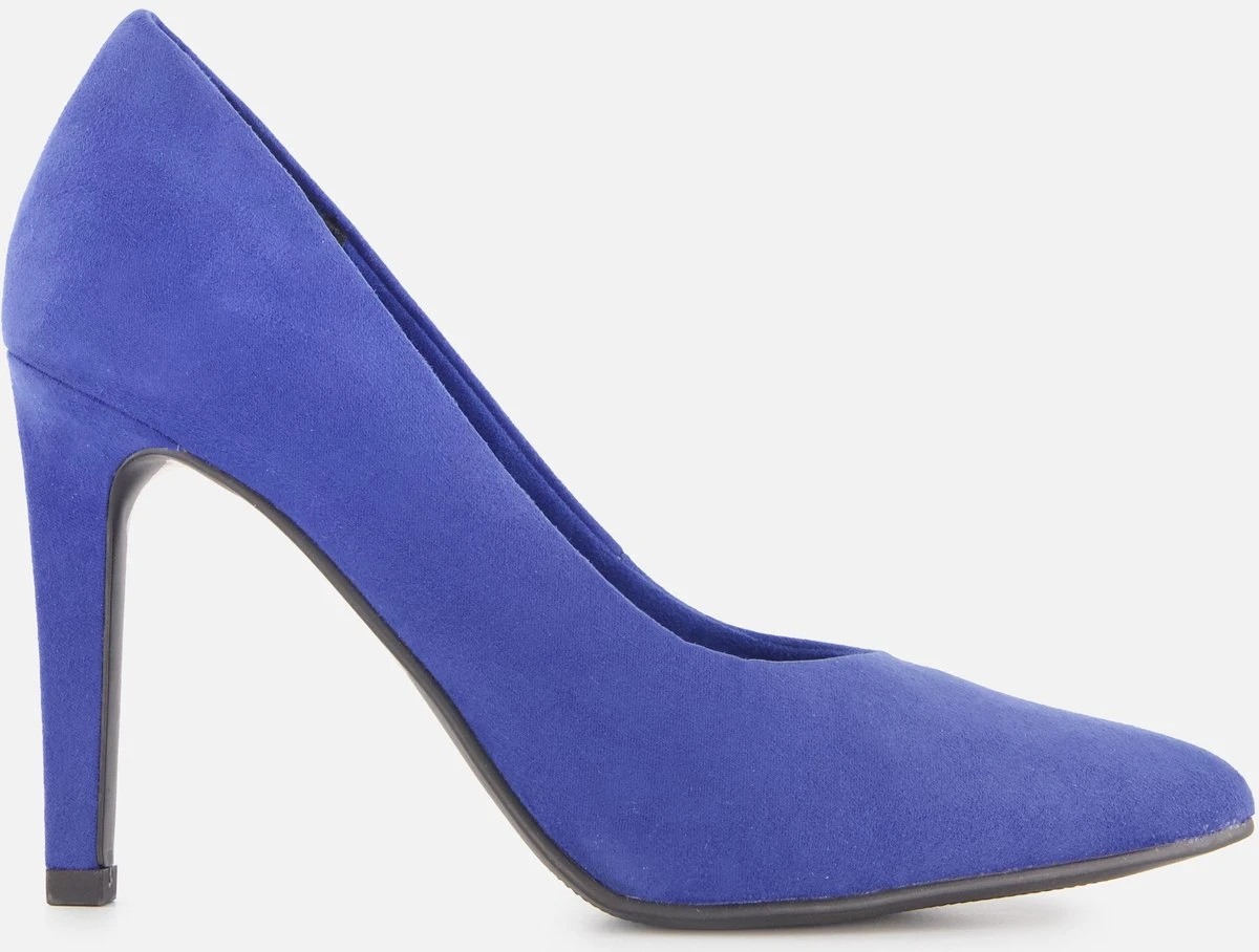 Marco Tozzi Marco Tozzi Pumps Blauw Textiel - Maat 40 1 Marco Tozzi Marco Tozzi Pumps Blauw Textiel - Maat 40