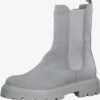 Marco Tozzi Enkellaarsjes Chelsea Boots Dames Stone Grey