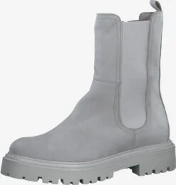 Marco Tozzi Enkellaarsjes Chelsea Boots Dames Stone Grey