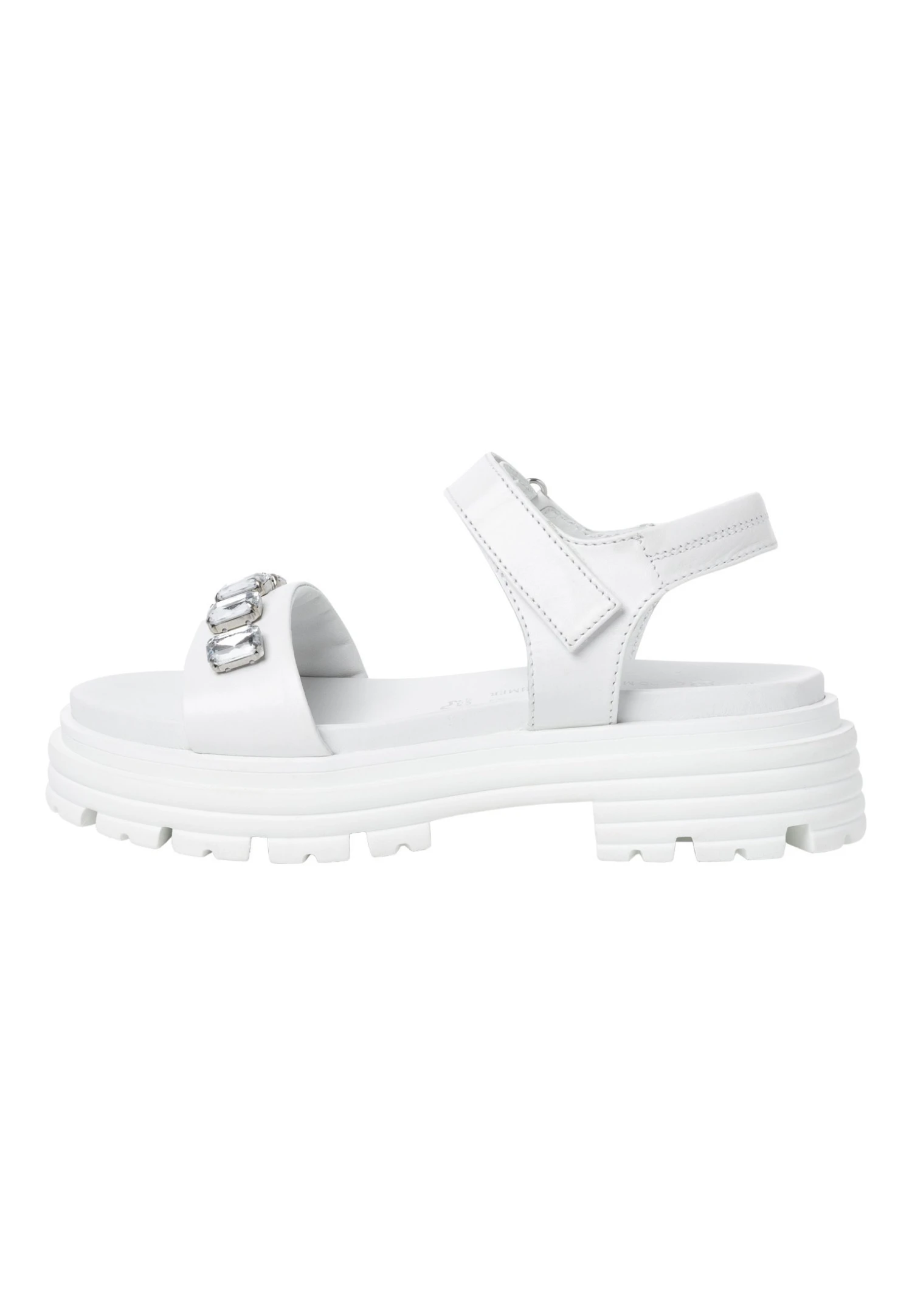 Marco Tozzi By Guido Maria Kretschmer - Sandalen Met Plateauzool - White 2 Marco Tozzi By Guido Maria Kretschmer - Sandalen Met Plateauzool - White - Afbeelding 2