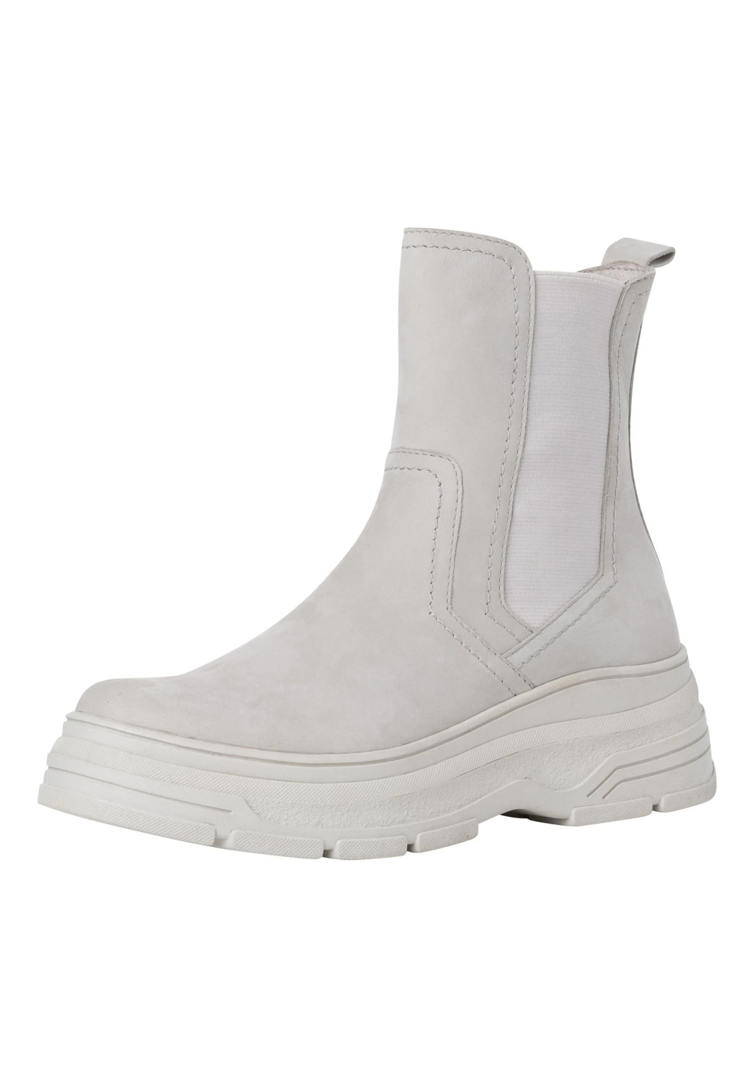 Marco Tozzi Chelsea - Enkellaarsjes Met Plateauzool - Quartz 2 Marco Tozzi Chelsea - Enkellaarsjes Met Plateauzool - Quartz - Afbeelding 2