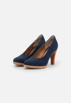 Marco Tozzi Klassieke Pumps - Navy/Multi-Coloured -Clothing store 16ee365dc077439a92db53dc025d5930