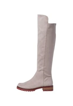 Marco Tozzi Overknee Laarzen - Ecru Comb.