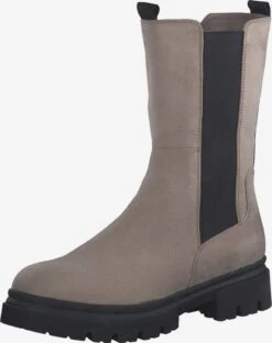 Marco Tozzi Enkellaarsjes Chelsea Boots Dames Kaki
