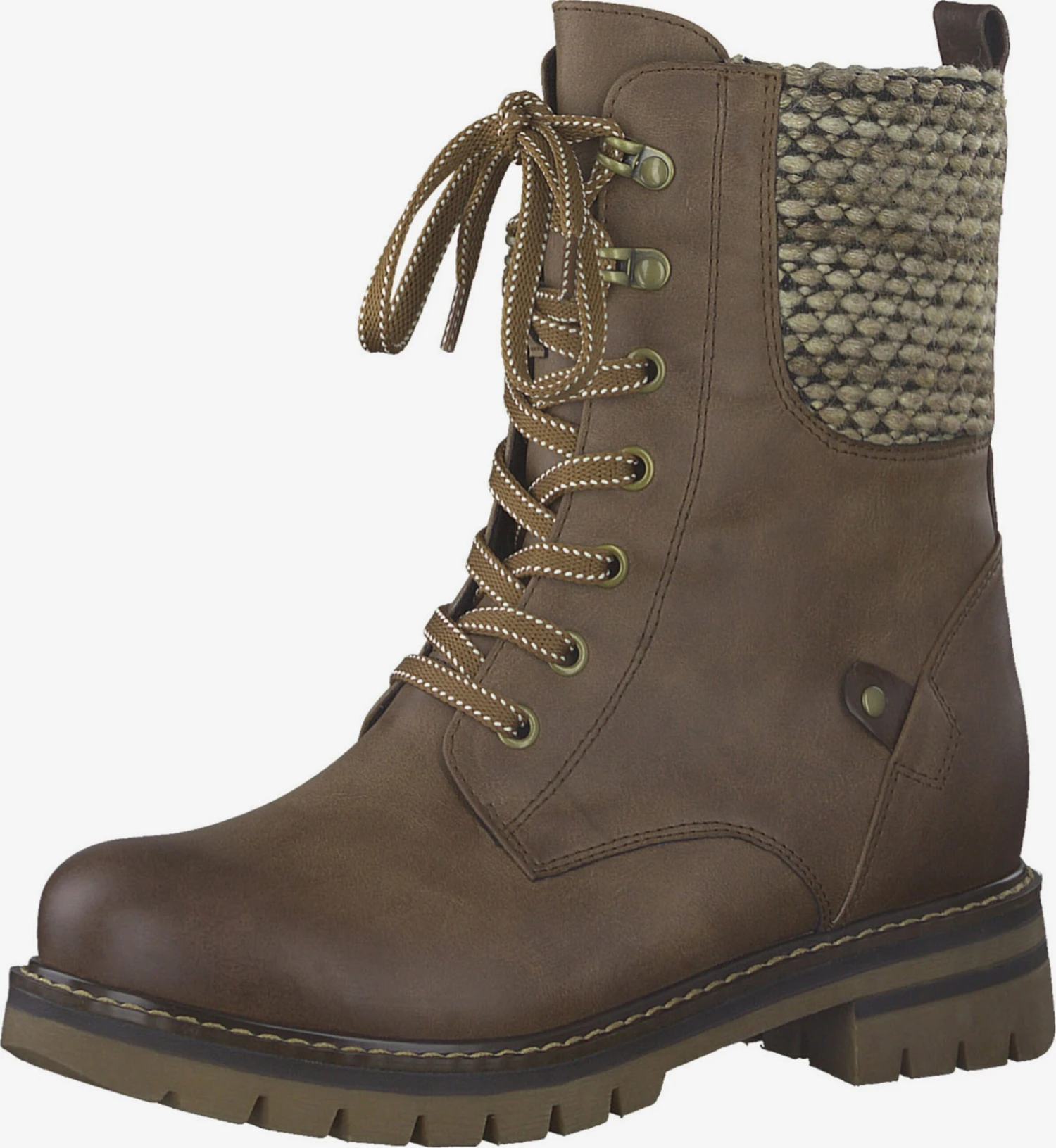 Marco Tozzi Enkellaarsjes Veterlaarsjes Dames Bruin 1 Marco Tozzi Enkellaarsjes Veterlaarsjes Dames Bruin