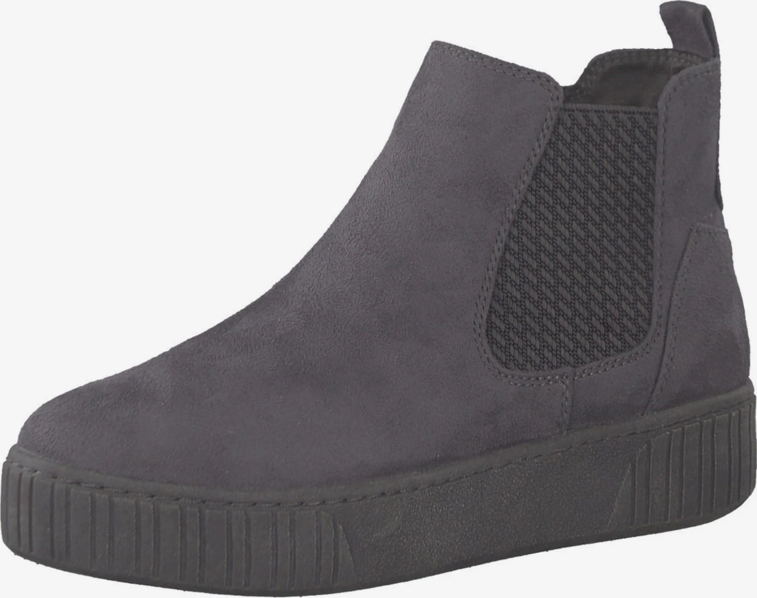 Marco Tozzi Enkellaarsjes Chelsea Boots Dames Grijs 1 Marco Tozzi Enkellaarsjes Chelsea Boots Dames Grijs