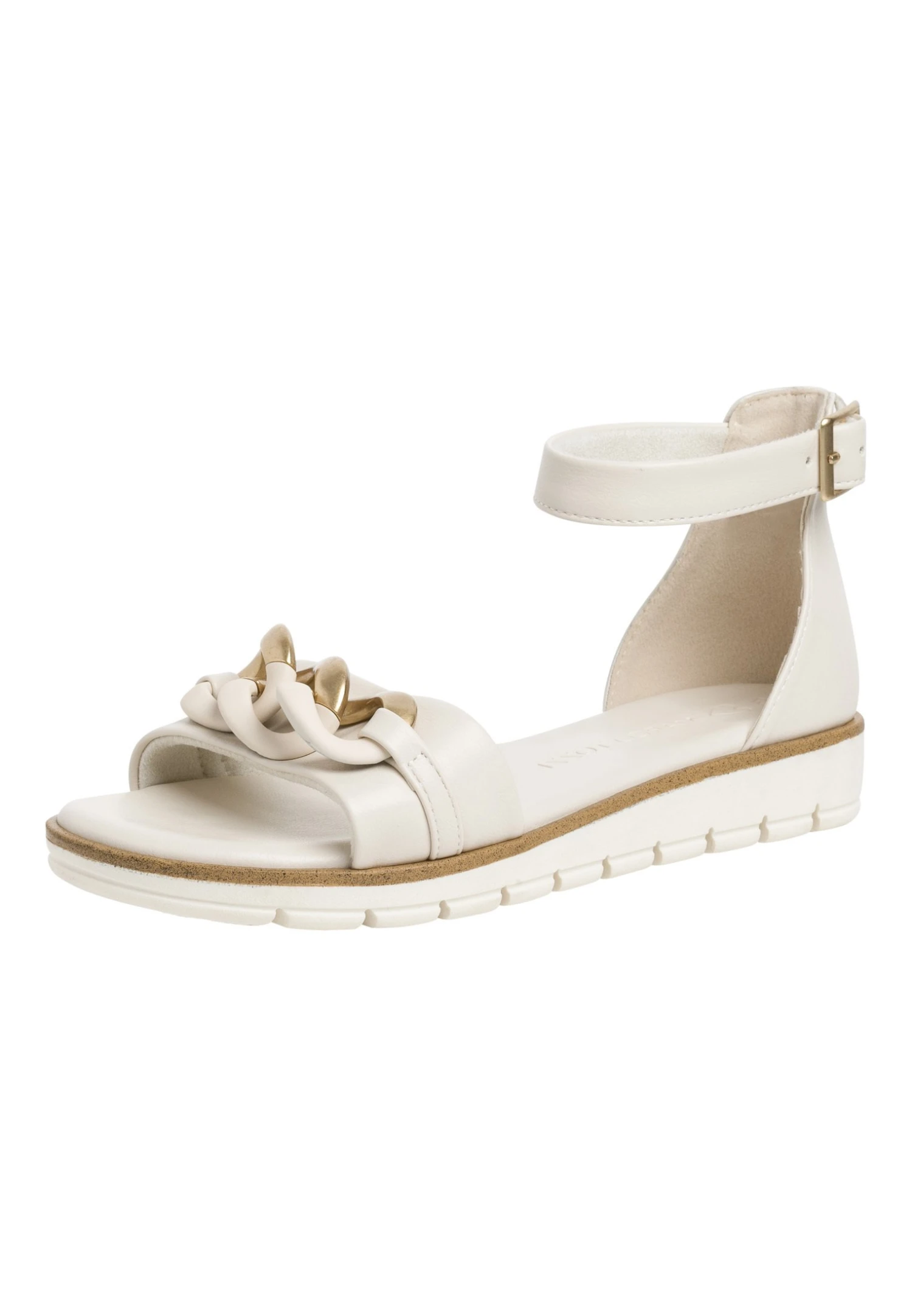 Marco Tozzi Sandalen - Cream Gold 3 Marco Tozzi Sandalen - Cream Gold - Afbeelding 3