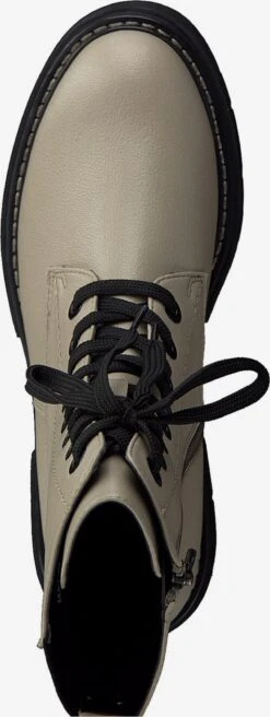 Marco Tozzi Enkellaarsjes Veterlaarsjes Dames Ivoor -Clothing store 265194d1de814429710fafbdc9864005