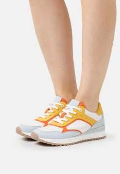 Marco Tozzi Sneakers Laag - White/Light Blue