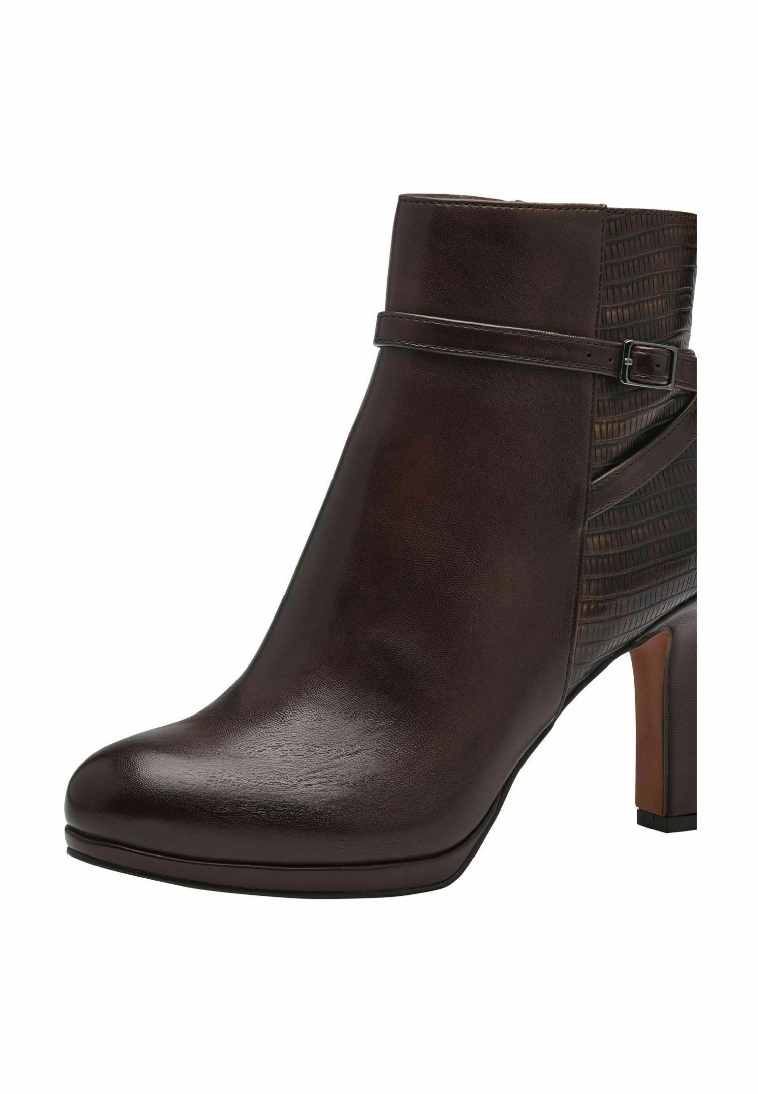 Marco Tozzi Korte Laarzen - Cafe Comb 2 Marco Tozzi Korte Laarzen - Cafe Comb - Afbeelding 2