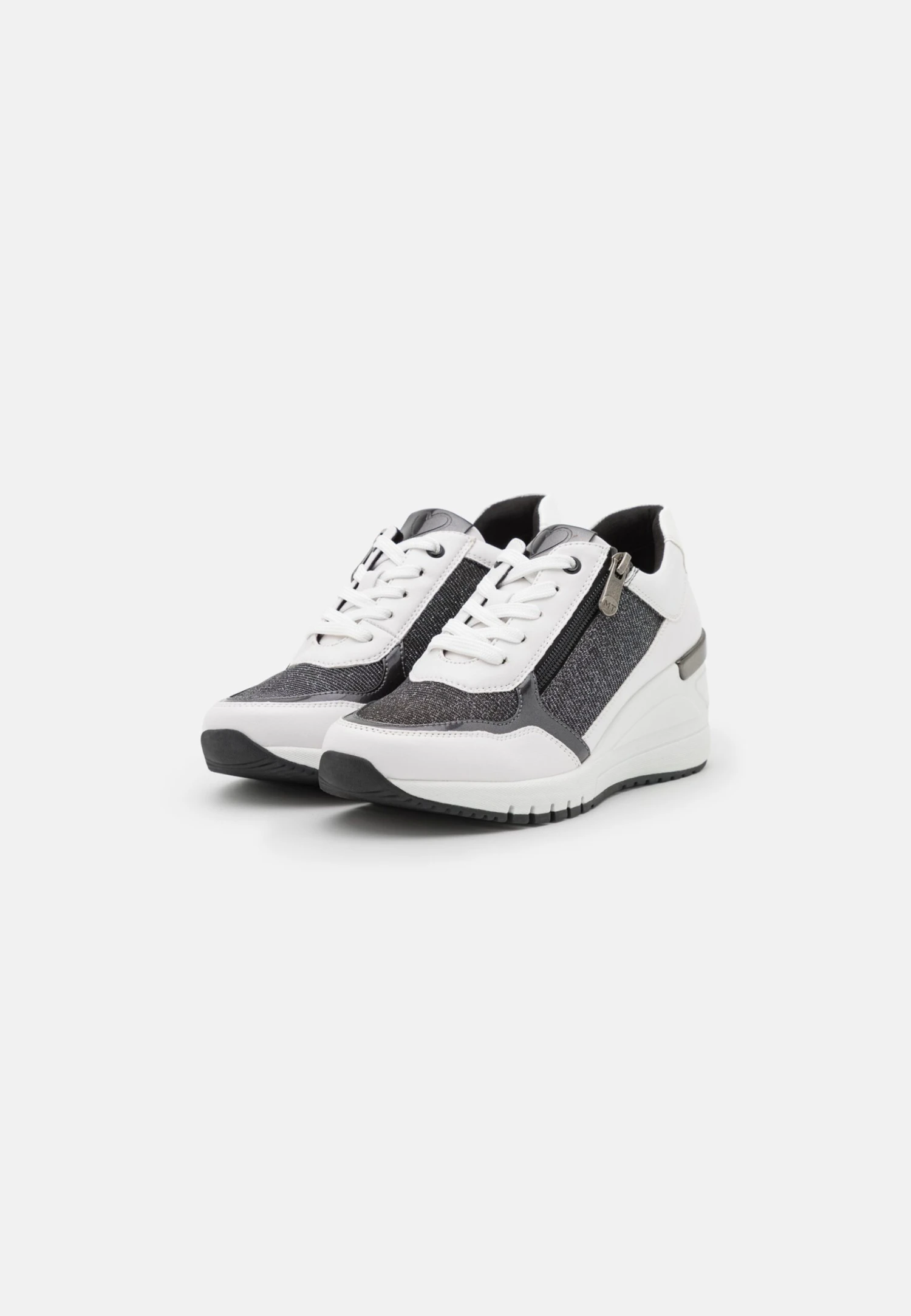 Marco Tozzi Sneakers Laag - White/Black Comb 3 Marco Tozzi Sneakers Laag - White/Black Comb - Afbeelding 3