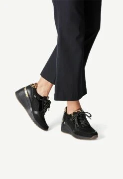 Marco Tozzi Sneakers Laag - Black Leo