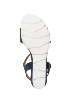Marco Tozzi Sandalen Met Plateauzool - Navy -Clothing store 3712b8cdf9a7443eb55acca3348b53ad