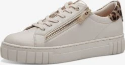 Marco Tozzi Fashion Sneakers Sneakers Laag Dames Lichtbeige
