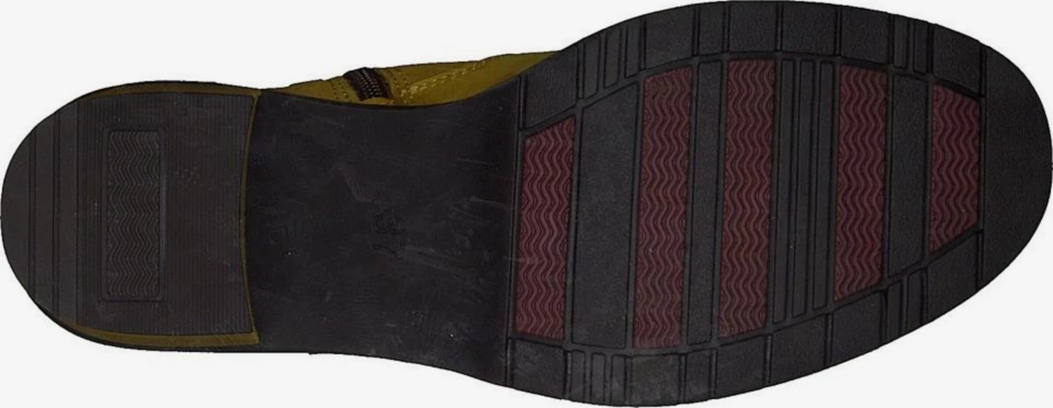 Marco Tozzi Enkellaarsjes Chelsea Boots Dames Safraan 4 Marco Tozzi Enkellaarsjes Chelsea Boots Dames Safraan - Afbeelding 4