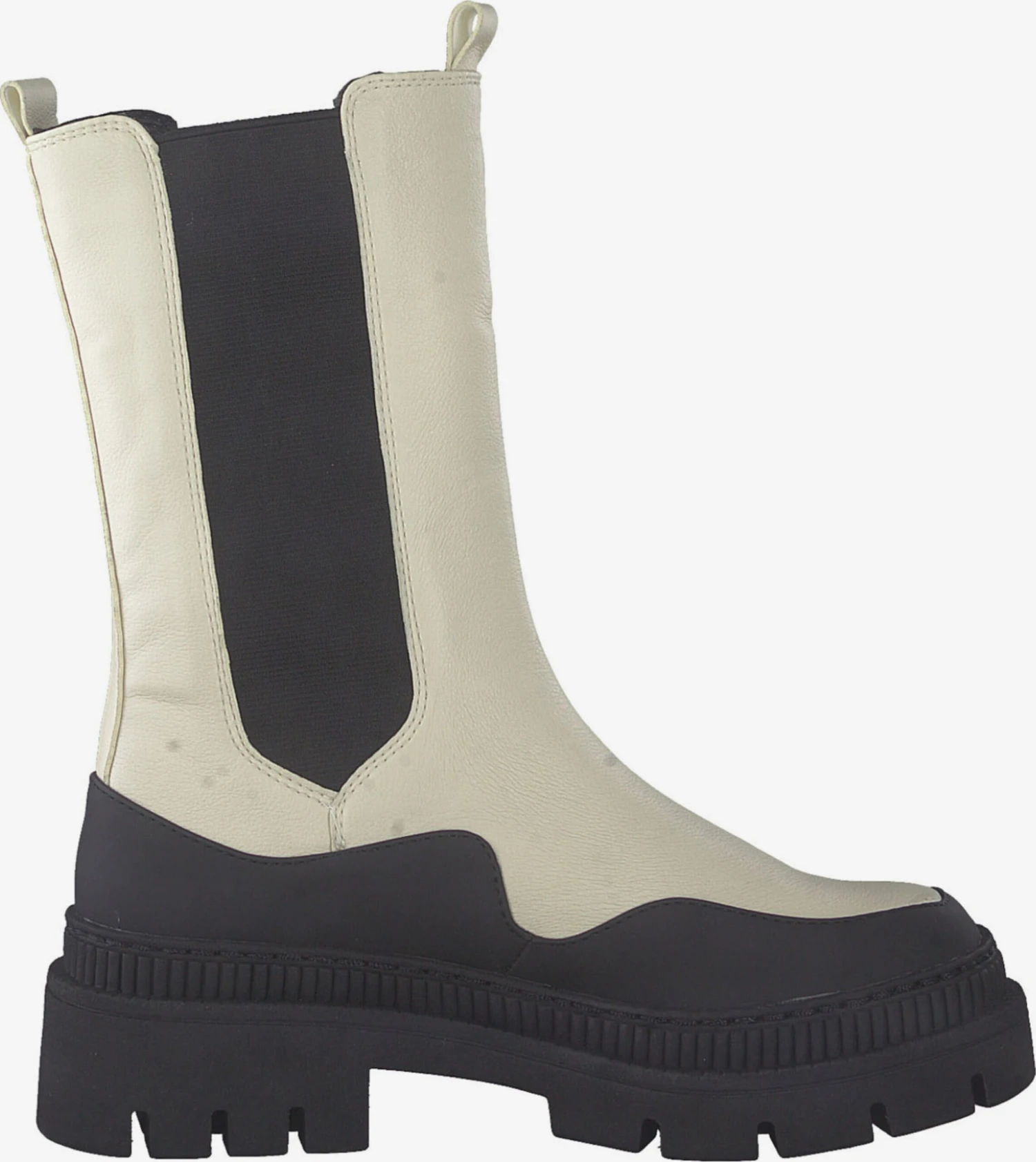 Marco Tozzi Enkellaarsjes Chelsea Boots Dames Beige 3 Marco Tozzi Enkellaarsjes Chelsea Boots Dames Beige - Afbeelding 3