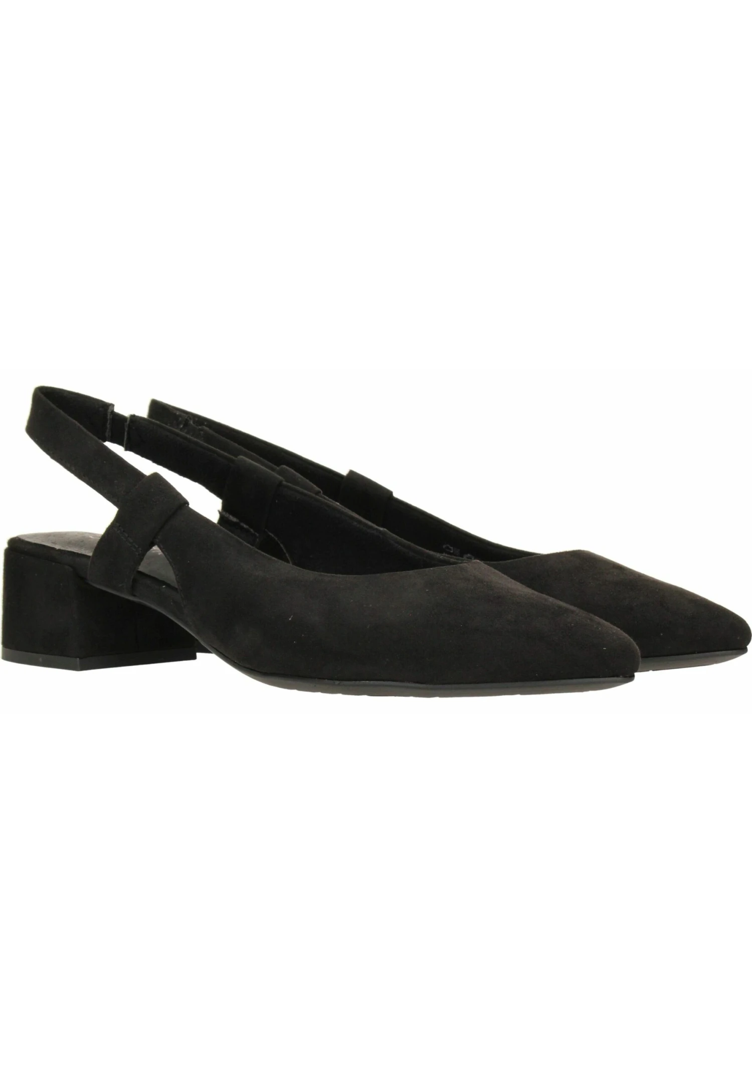 Marco Tozzi Klassieke Pumps - Black Suedine 2 Marco Tozzi Klassieke Pumps - Black Suedine - Afbeelding 2
