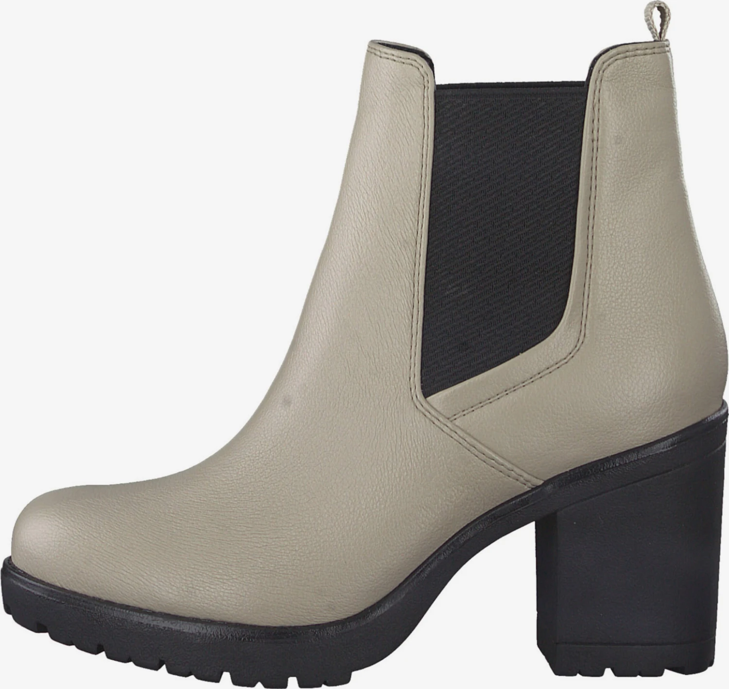 Marco Tozzi Enkellaarsjes Chelsea Boots Dames Taupe 2 Marco Tozzi Enkellaarsjes Chelsea Boots Dames Taupe - Afbeelding 2