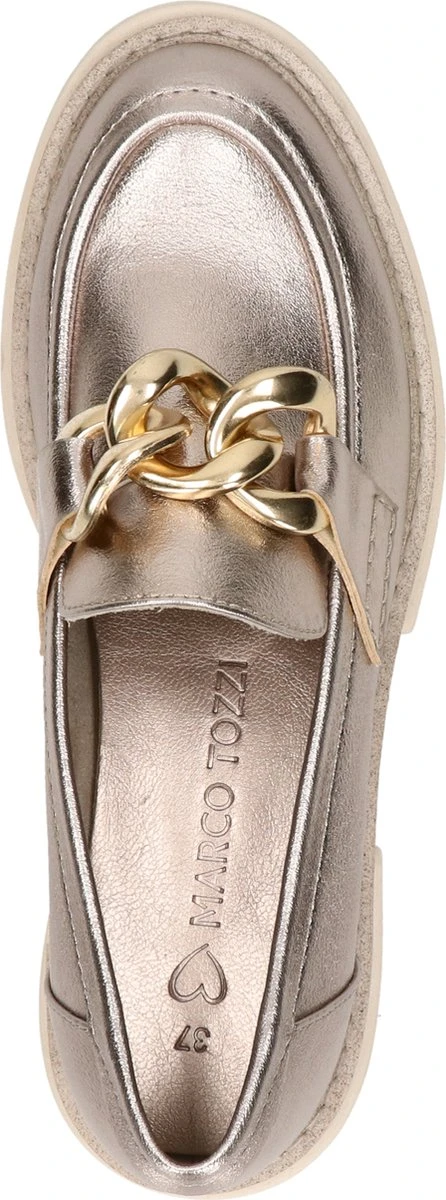 Marco Tozzi Marco Tozzi Instappers Zilver Synthetisch - Maat 39 10 Marco Tozzi Marco Tozzi Instappers Zilver Synthetisch - Maat 39 - Afbeelding 10