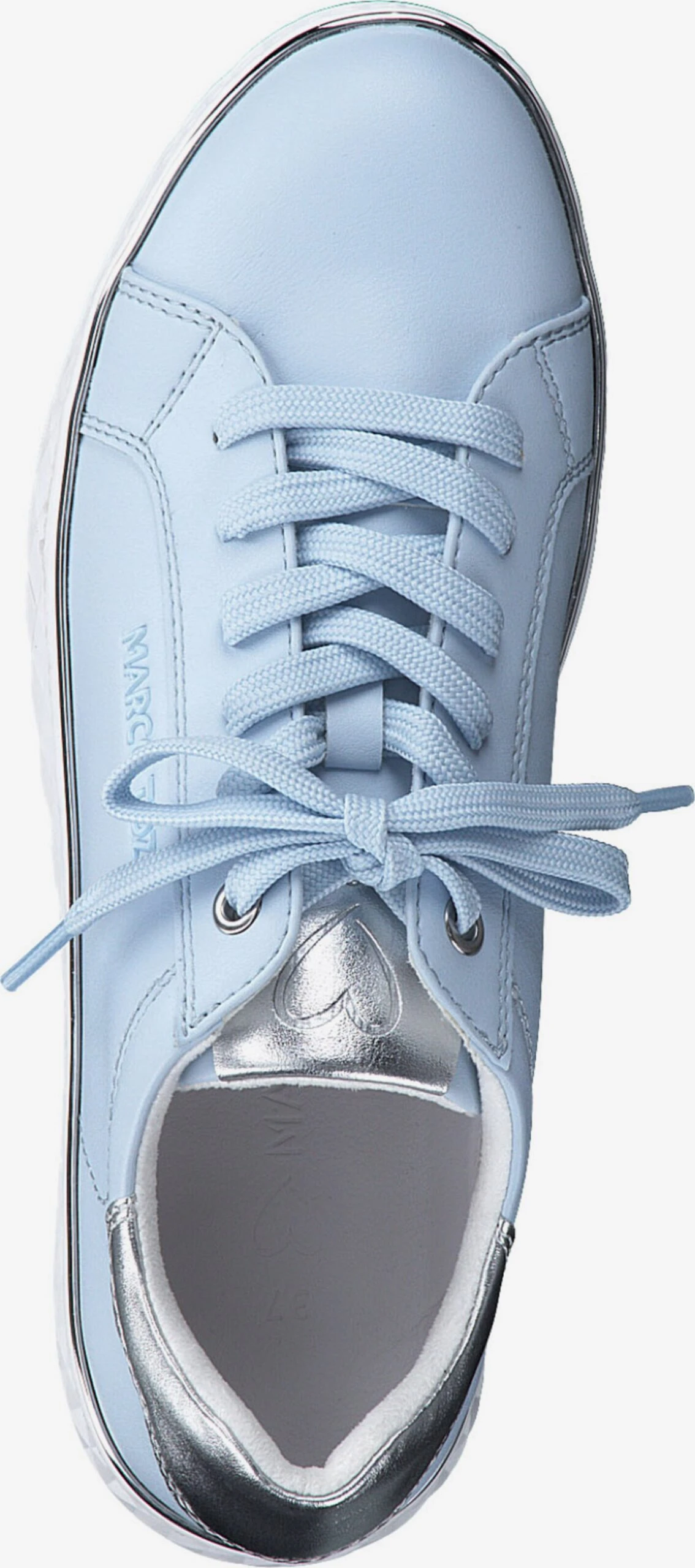 Marco Tozzi Casual Sneakers Sneakers Laag Dames Lichtblauw 4 Marco Tozzi Casual Sneakers Sneakers Laag Dames Lichtblauw - Afbeelding 4