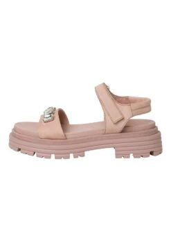 Marco Tozzi By Guido Maria Kretschmer - Sandalen Met Plateauzool - Powder