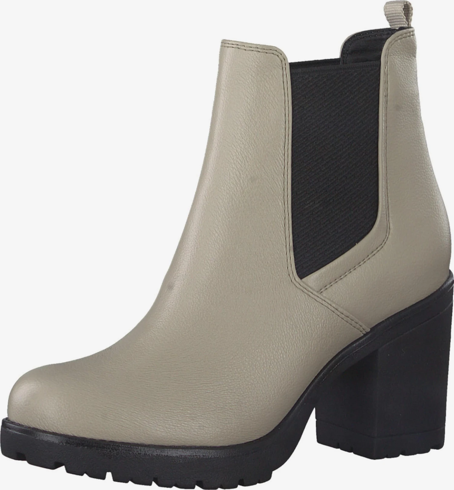 Marco Tozzi Enkellaarsjes Chelsea Boots Dames Taupe 1 Marco Tozzi Enkellaarsjes Chelsea Boots Dames Taupe