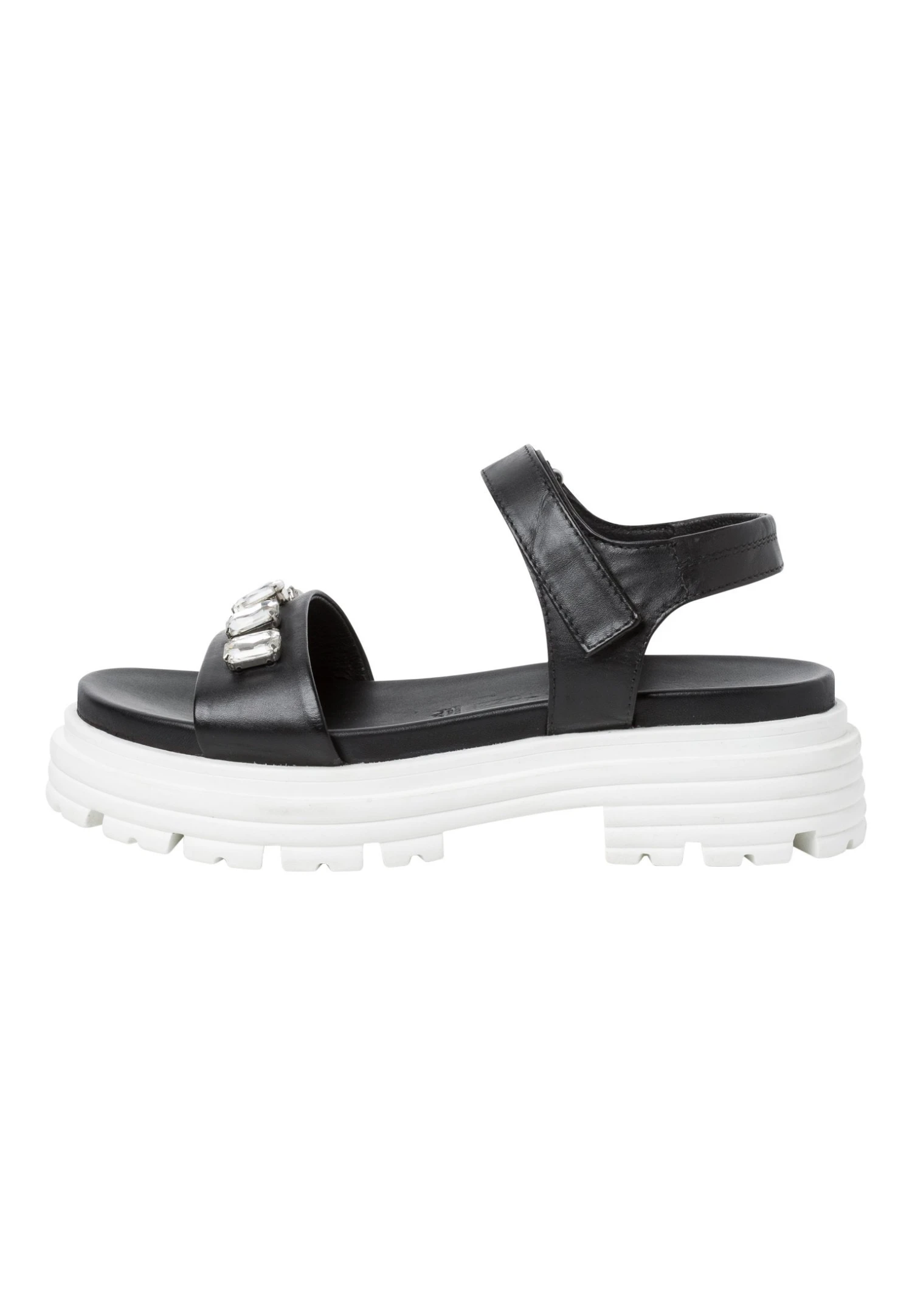 Marco Tozzi By Guido Maria Kretschmer - Sandalen Met Plateauzool - Black 1 Marco Tozzi By Guido Maria Kretschmer - Sandalen Met Plateauzool - Black