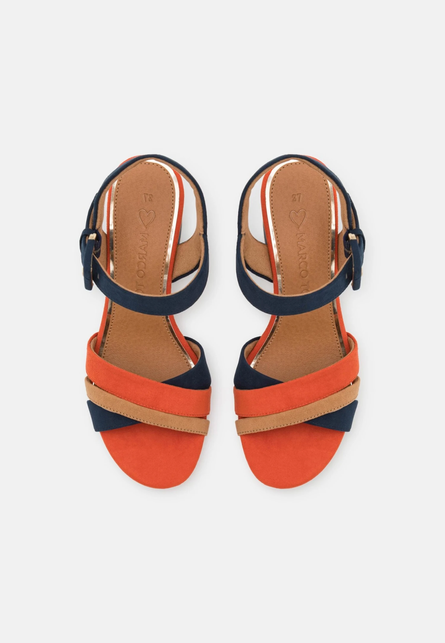 Marco Tozzi Sandalen - Navy Comb 6 Marco Tozzi Sandalen - Navy Comb - Afbeelding 6