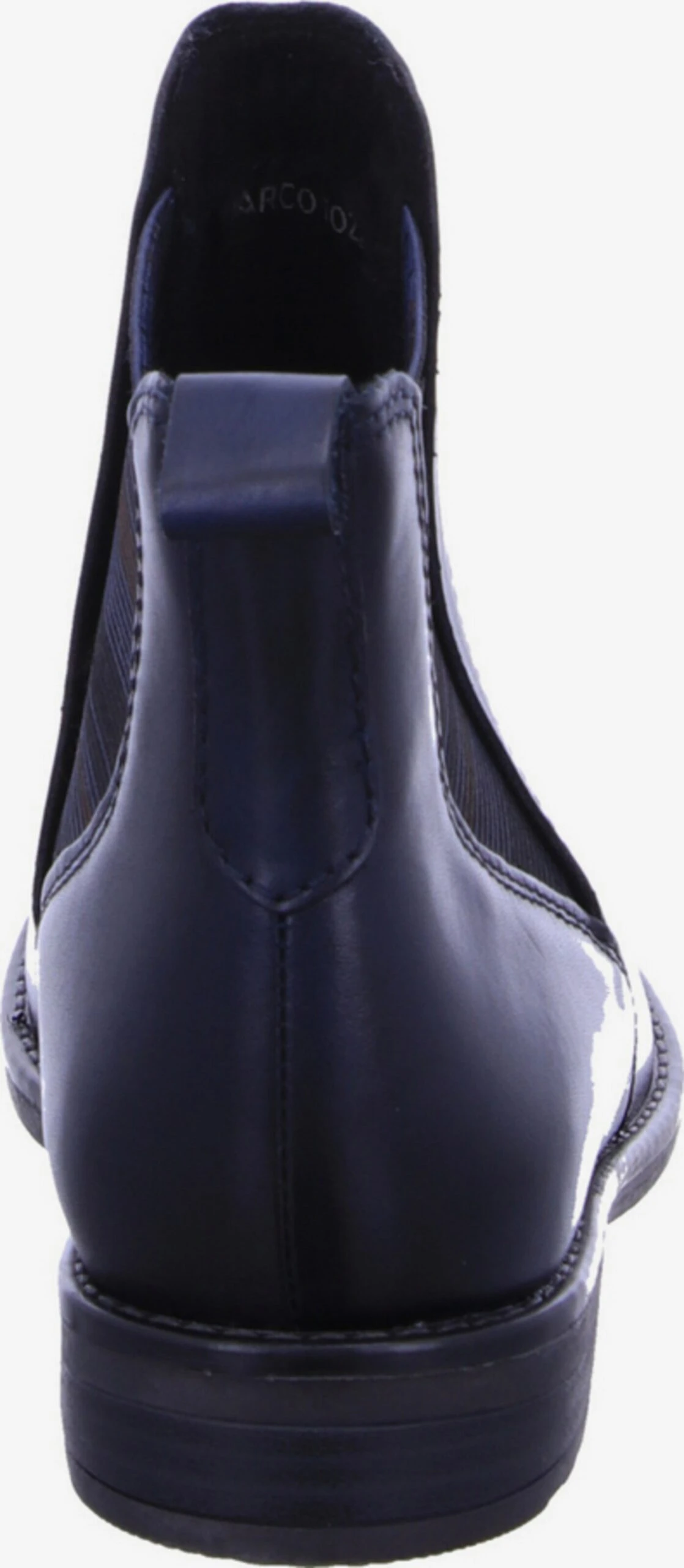 Marco Tozzi Enkellaarsjes Chelsea Boots Dames Blauw 4 Marco Tozzi Enkellaarsjes Chelsea Boots Dames Blauw - Afbeelding 4