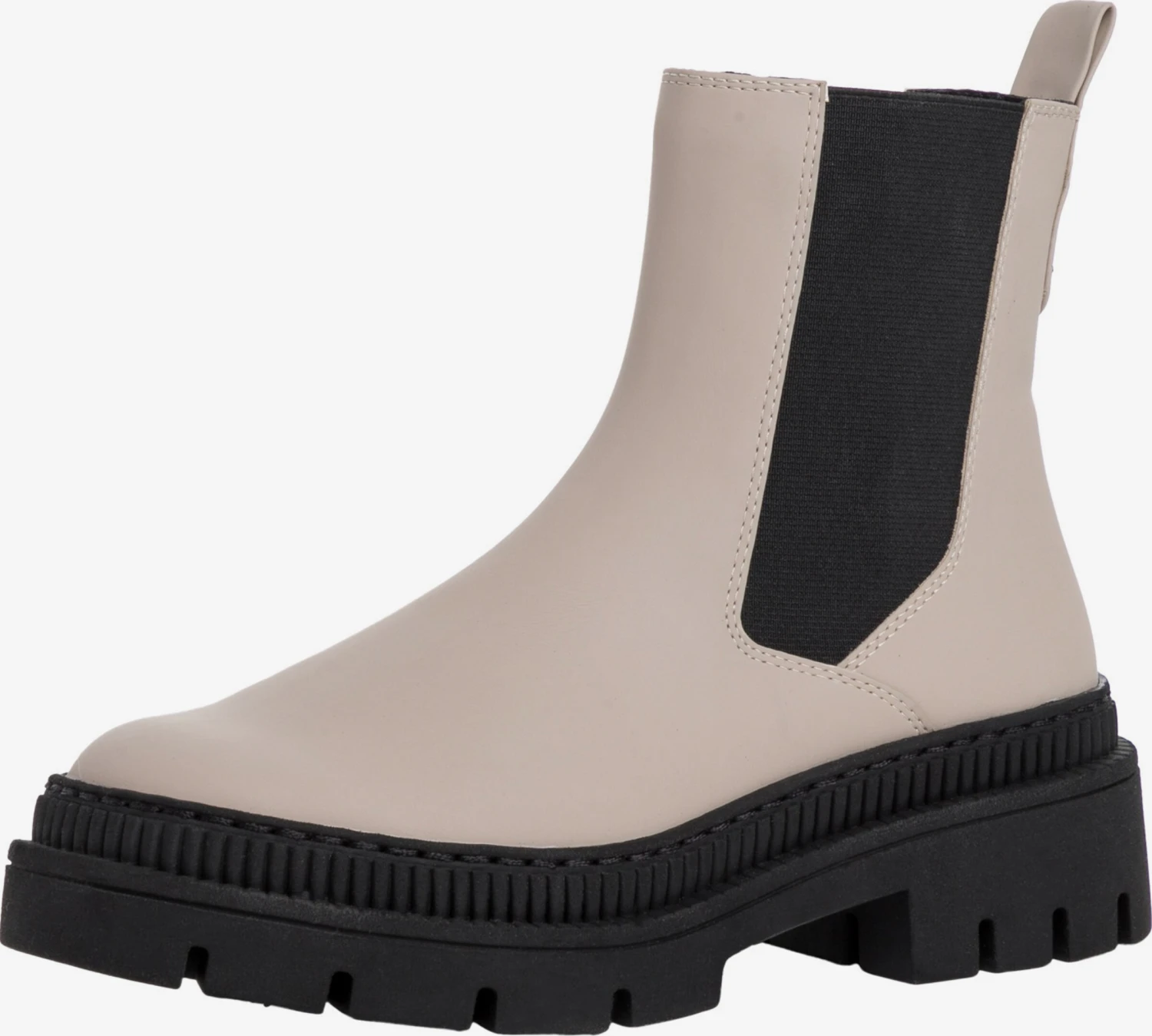 Marco Tozzi Enkellaarsjes Chelsea Boots Dames Offwhite 1 Marco Tozzi Enkellaarsjes Chelsea Boots Dames Offwhite