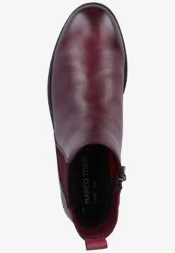 Marco Tozzi Enkellaarsjes Chelsea Boots Dames Bordeaux -Clothing store 587abf79bc3f148a113c8934a00d150e