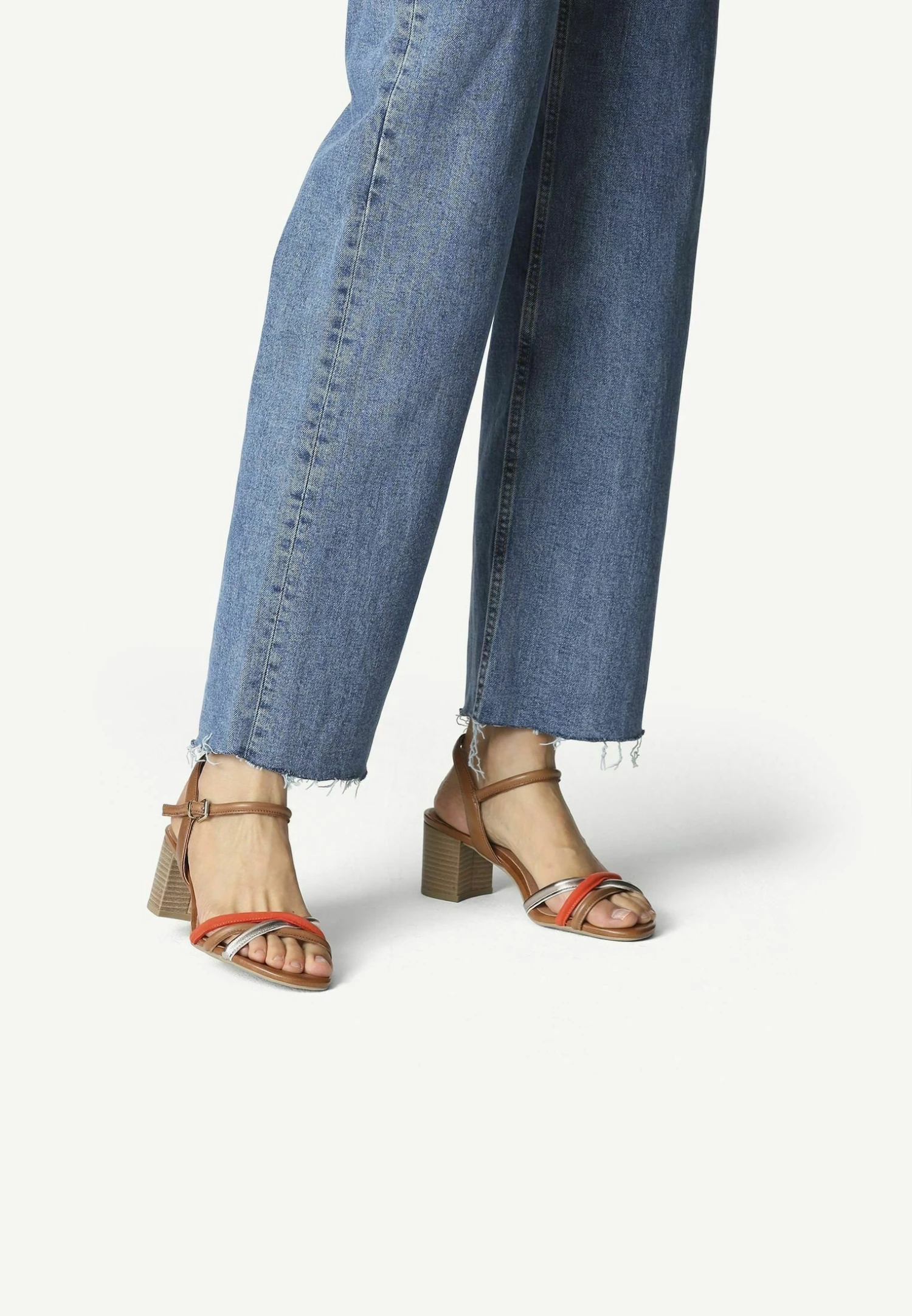 Marco Tozzi Sandalen - Cognac Comb 1 Marco Tozzi Sandalen - Cognac Comb