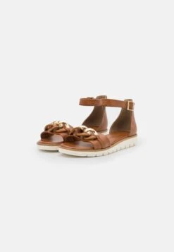 Marco Tozzi Sandalen - Cognac/Gold-Coloured 8 Marco Tozzi Sandalen - Cognac/Gold-Coloured -Clothing store 639899d545824093bb29b8821c2b45bd