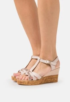Marco Tozzi Sandalen Met Hoge Hak - Rose Comb